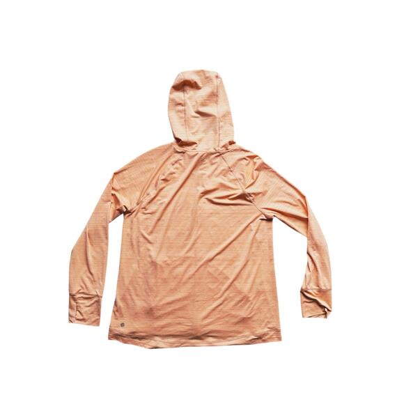 Athleta Pacifica Illume UPF Relaxed Jacket Orange Women’s XL Lightweight Zip - Picture 3 of 6